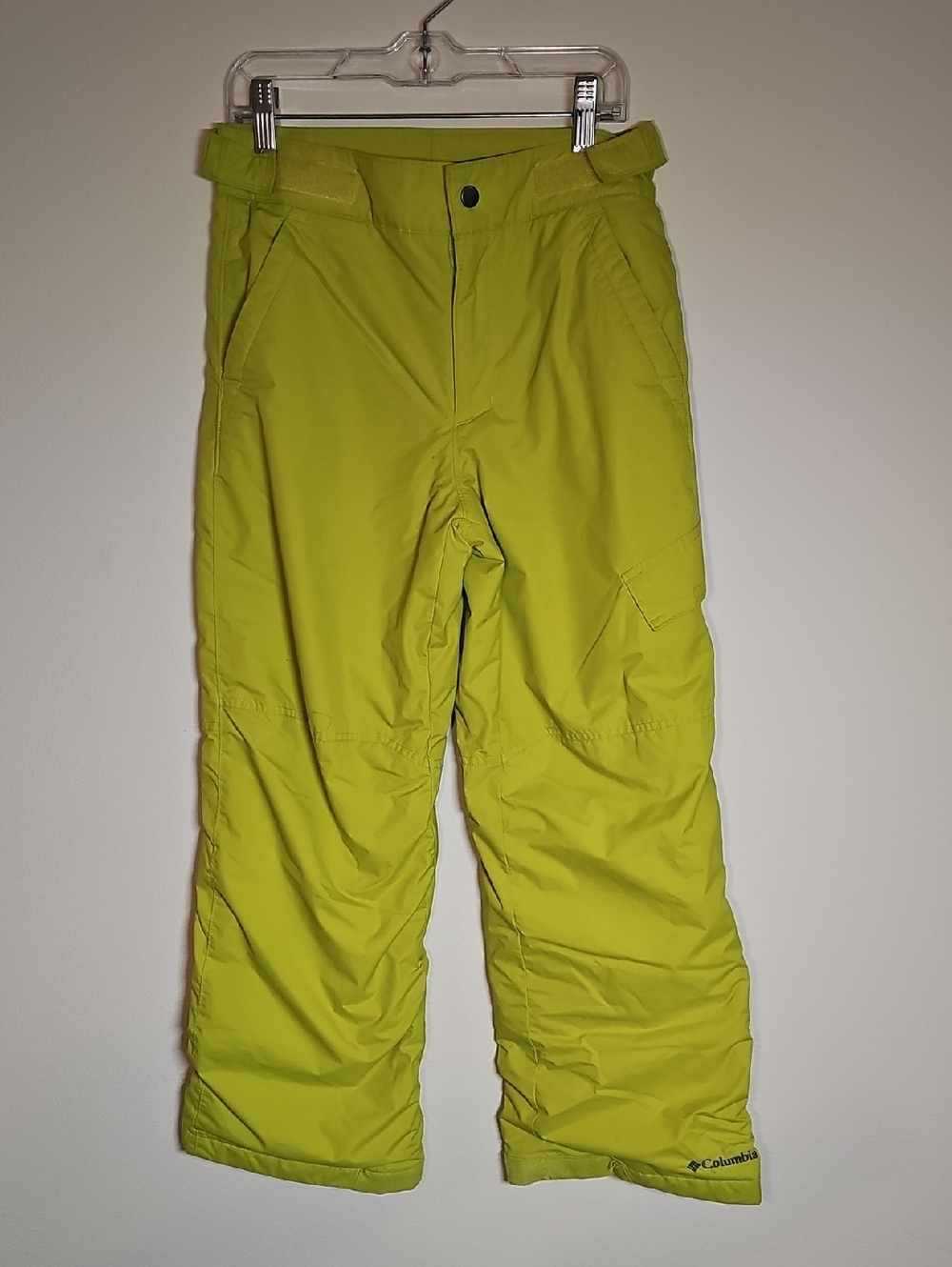 Columbia Women's Bright Yellow Straight Leg Snow Pants P24